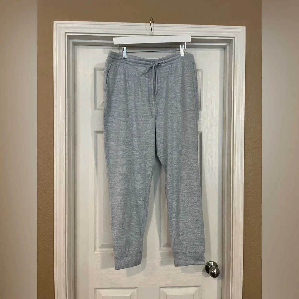 NWT Haven Well Within Sky Blue Matching Lounge Set Long Sleeve Quarter Zip Pants - Picture 8 of 12